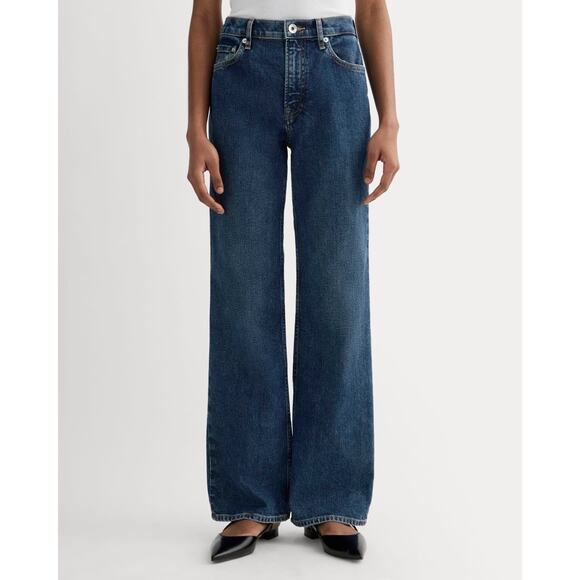$148 New Everlane 90s Forever Jean - Dark Wash - 26 - Picture 1 of 12
